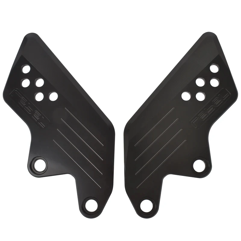 For Honda Rebel CMX 1100 2021-2025 Front Footrest Protector, Protection Cover, Retaining Plate Protector Set view 3