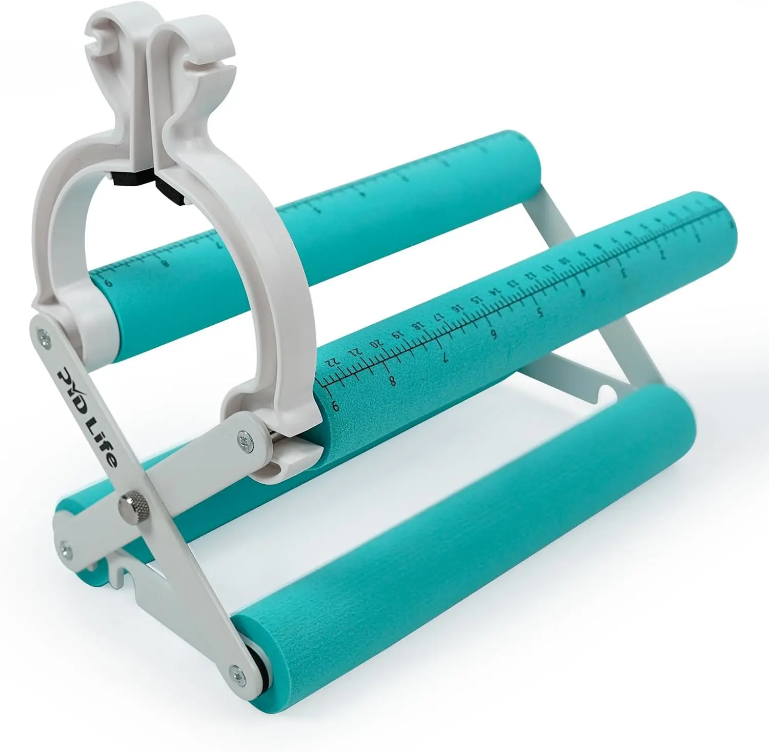 

Cup Tumbler Cradle Holder for Sublimation Craft Mint Green with White Plastic Tumblers Cups Clamp Clip,with Foam Measur