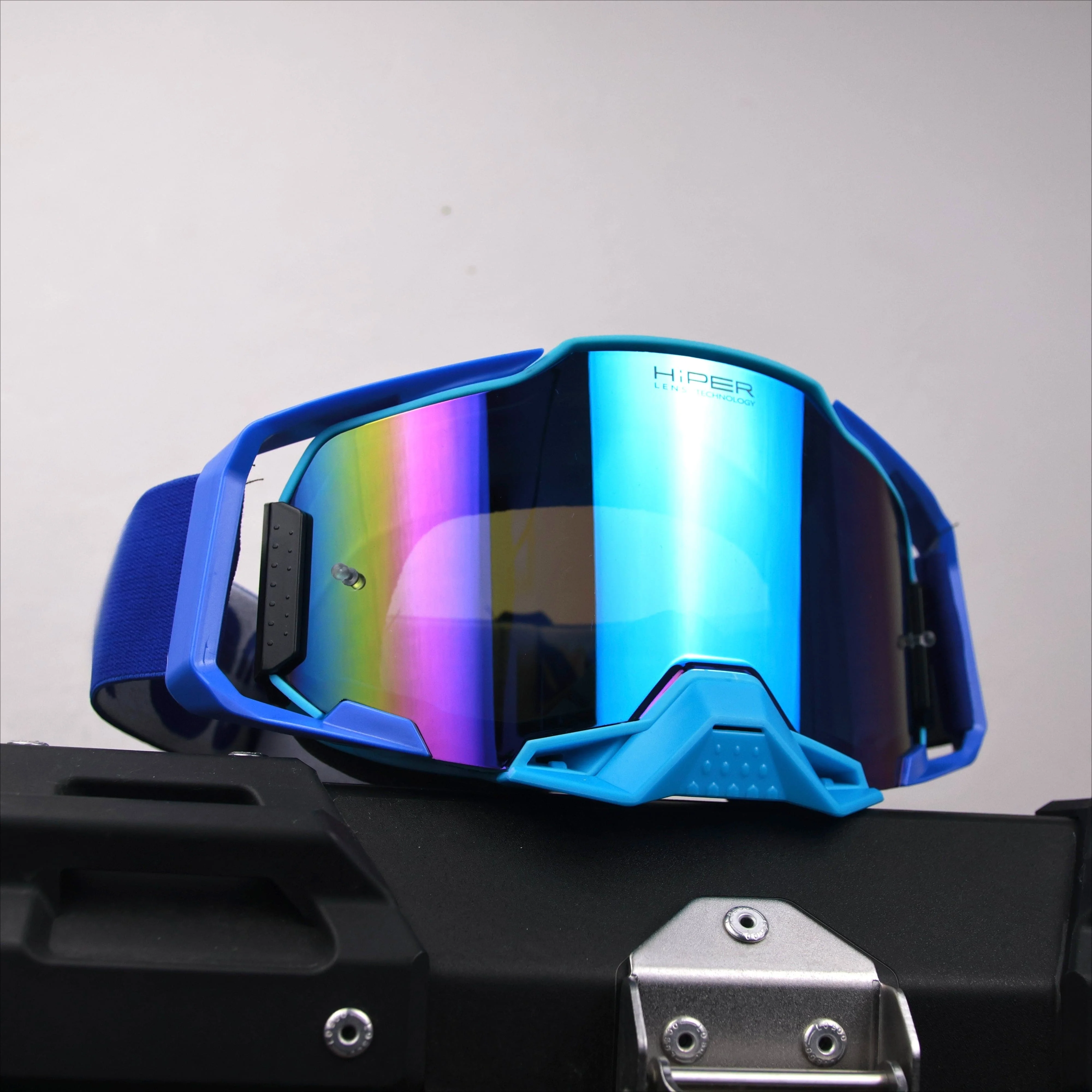 

1Pcs Multi-Color Quick-Release Lens Motorcycle Goggles-Anti-Fog, Off-Road ATV MX, Universal Helmet Fit for Euro-American Riders