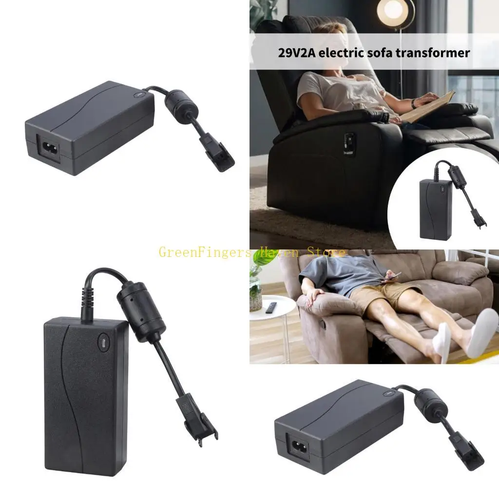 

F68D Высокоэффективный источник питания для откидного кресла, 29 В, 2 А, с расширенными функциями безопасности и шумоподавлением