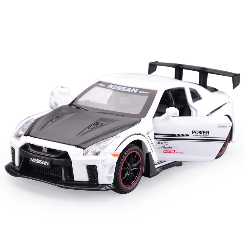 Halolo New 1:32 NISSAN GT-R Alloy Car Model Diecasts & Toy Vehicles Toy Cars Kid Toys For Children Gifts Boy Toy A298