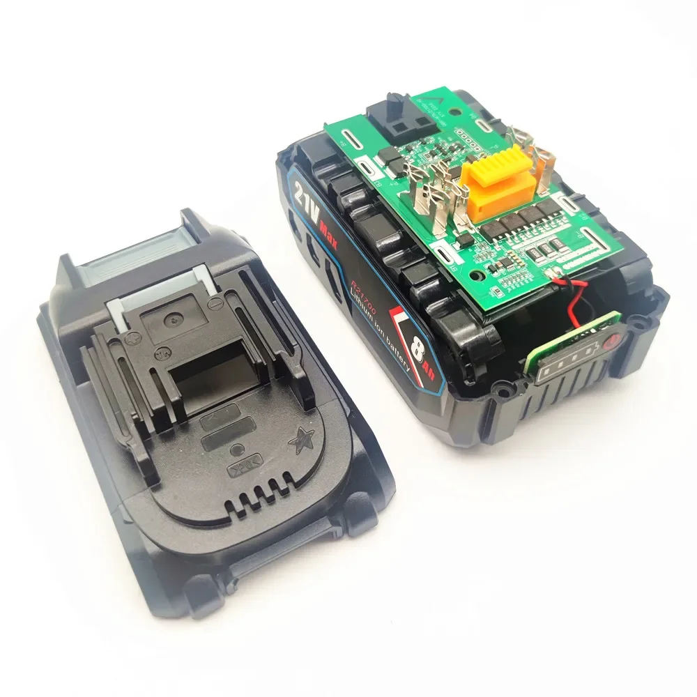 5S2P 10x21700 Holder Li-ion Battery Case Bms Charging Protection Circuit Board Shell Box For makita 18V Housings without Battery