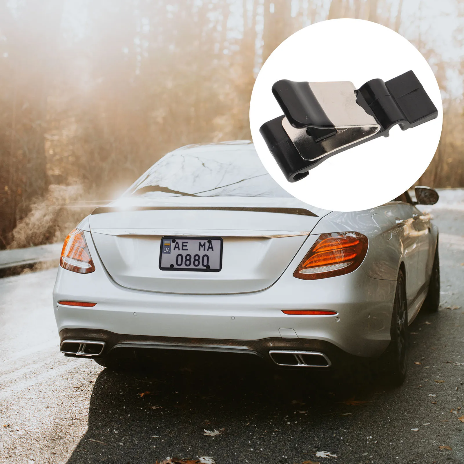 

Fuel Tank Door Spring Clip Replacement Durable Plastic Aluminum Alloy Oil Cap Closure Locking Mechanism Gas Fuel Lid Release