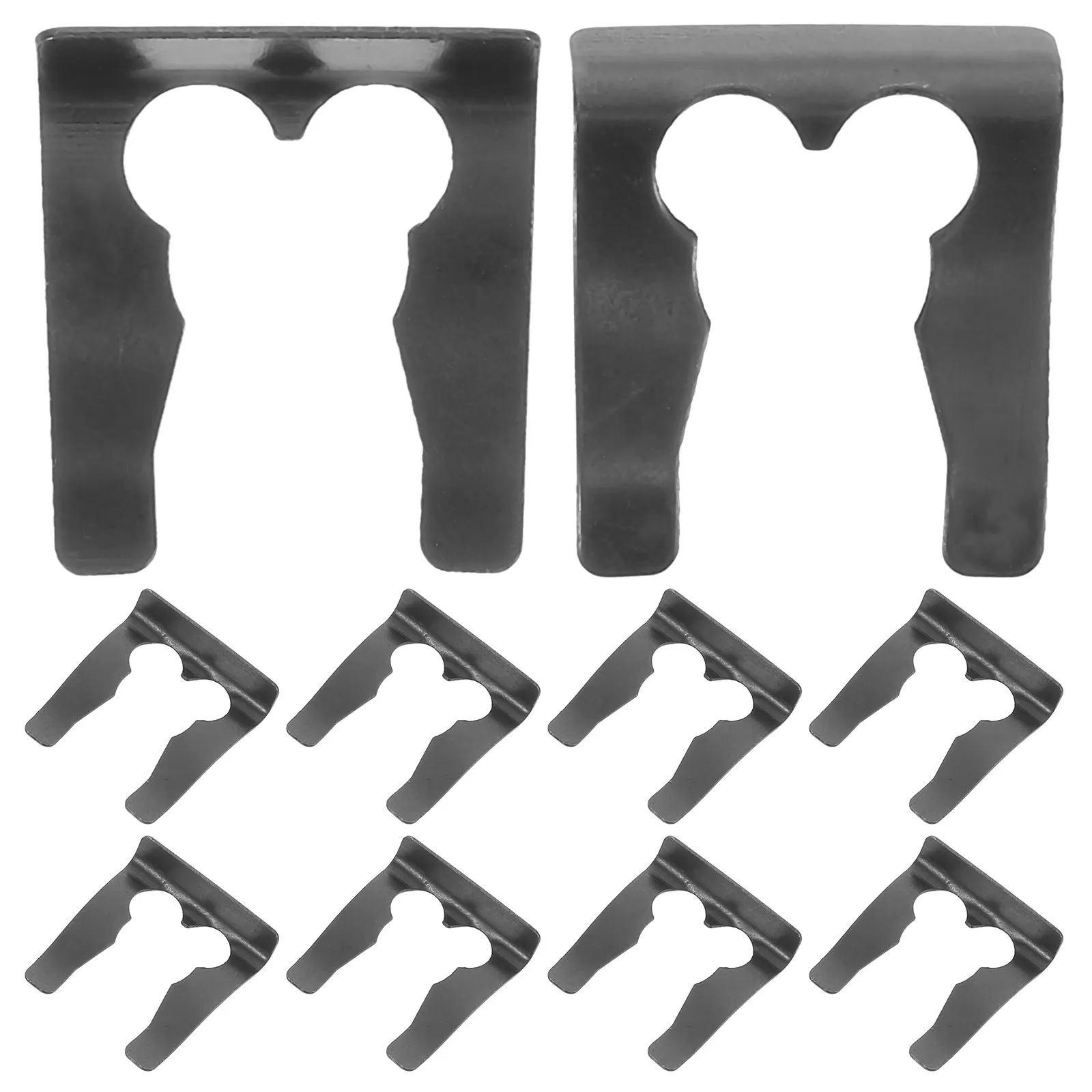 10Pcs Universal Brake Hose Clips Retainer Fasteners for Parking Brake Cable Assembly Automotive Wire Harness Clamp Bracket Lock