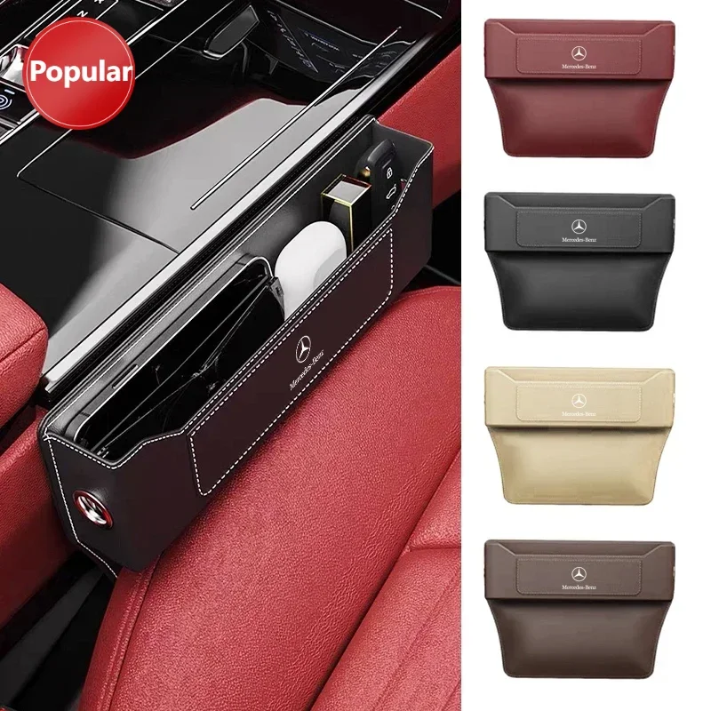 

# Карман для автомобильного сиденья, держатель для телефона, аксессуары для Mercedes Benz C180 C200 C260 C300 W108 W124 W126 W140 W168 W169