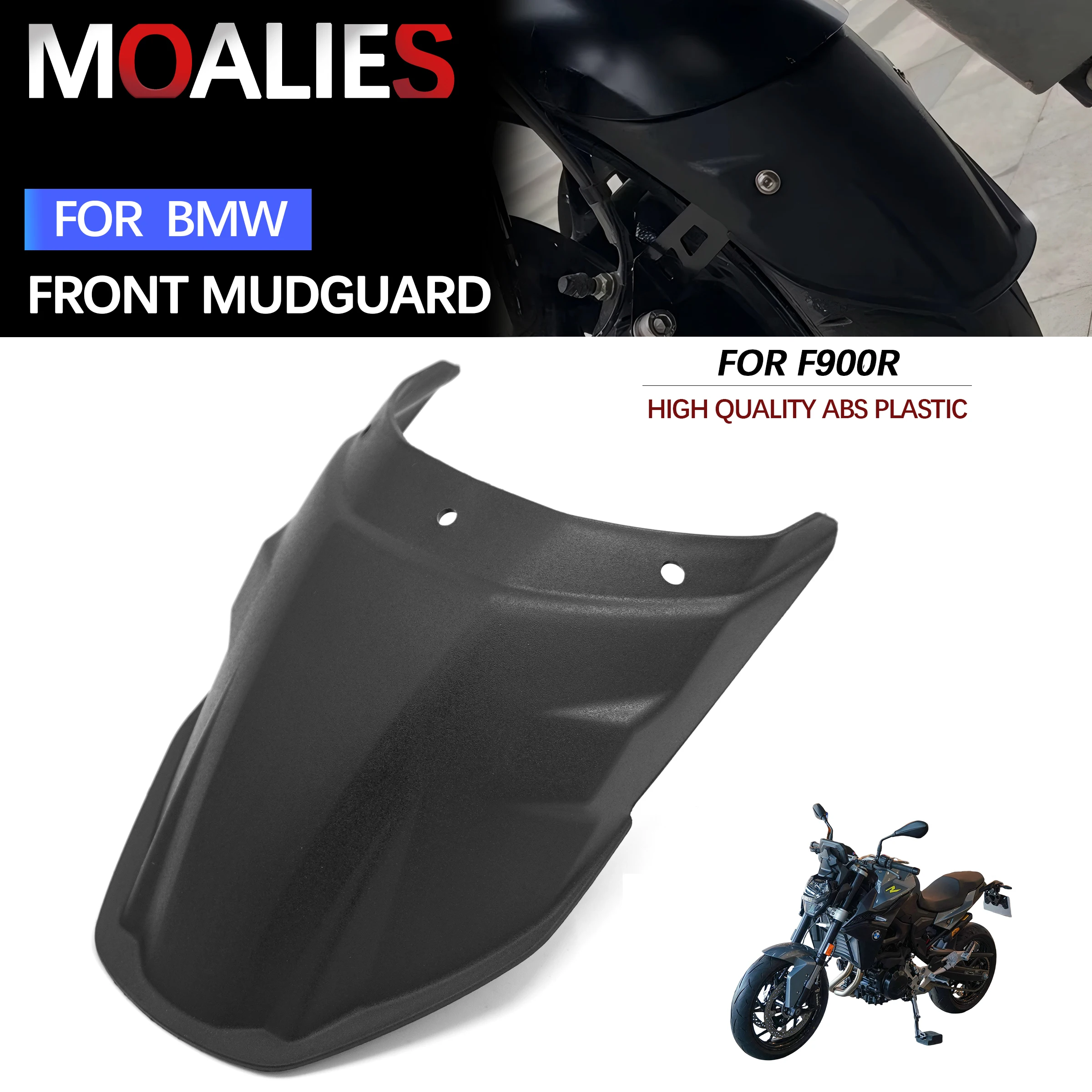 

For BMW F900R F900 R F 900R 2020-2023 Motorcycle Accessories Front Mudguard Motocycle Fender Extension Engine Defense Mud Guard