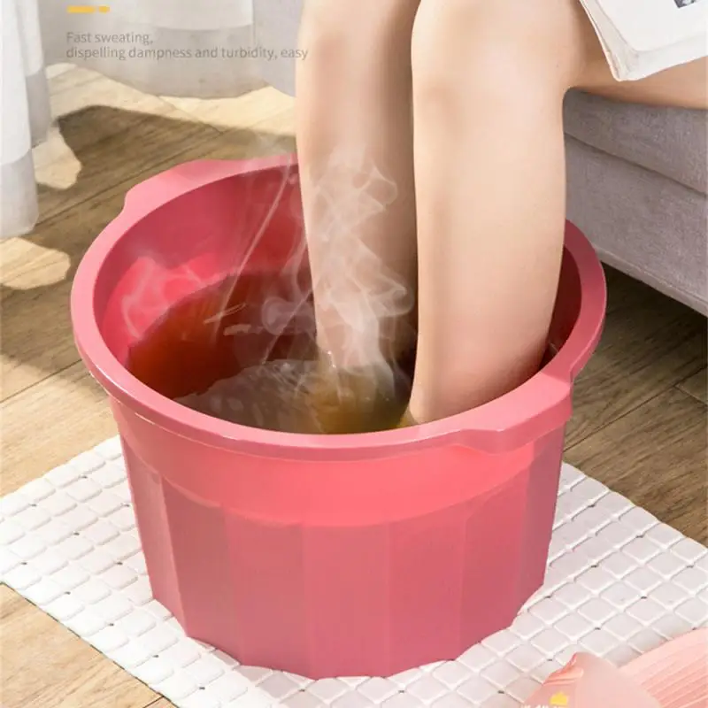 Foot Soaking Spa Bath Convenient For Removing Dampness And Turbidity Durable And Wear-resistant Bottom Elevation Design Foot Tub