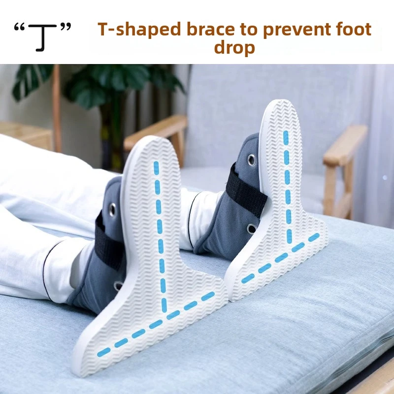 Thong Shoes Medical Anti-spinning Nail Orthopedic Rehabilitation Correction Shoes Fixed Supports After Surgery Prevent Foot Drop