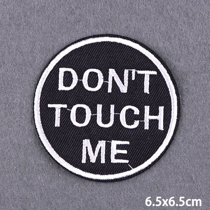 Stay Focused Fusible Patches Hippie Bügelpatches für Kleidung Punk Totenkopf Stickerei Patches für Jeans/Jacken Spezielle Abzeichen DIY – Detail 3