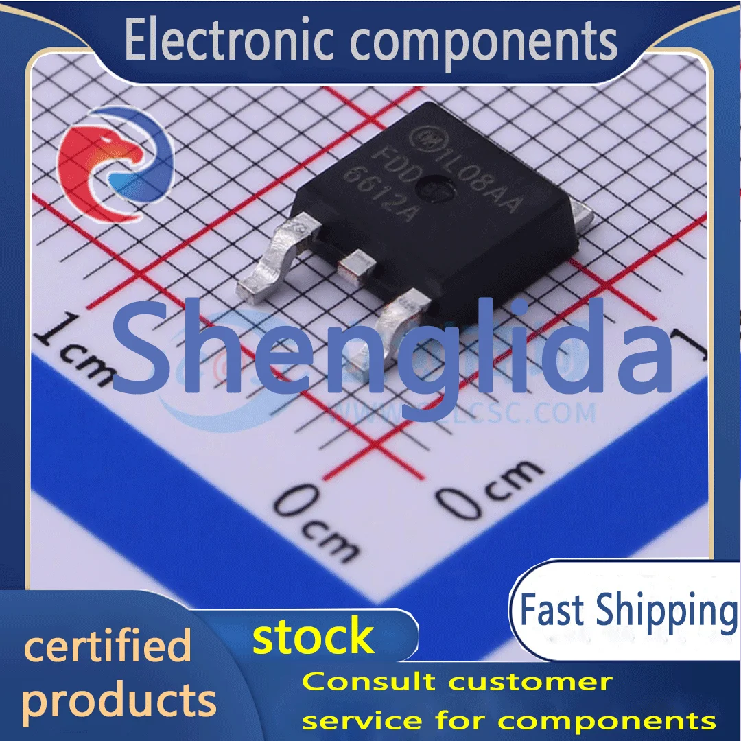 

FDD6612A package TO-252-3 field-effect transistors (MOSFETs) brand new stock 1PCS