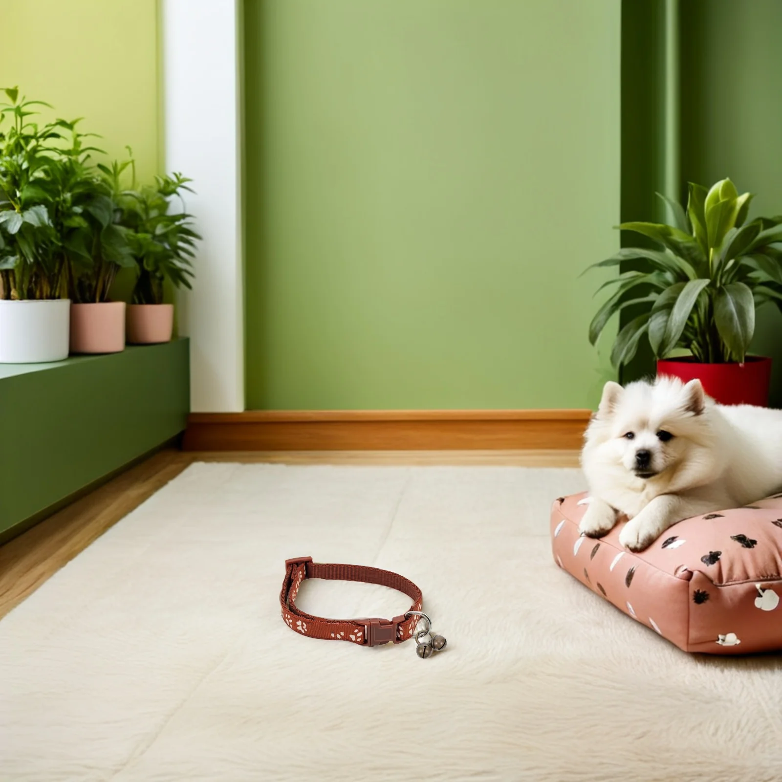 

Brass Pet Bells Copper Dog Cat Collar Charm Vintage Style Loud Jingle Bell Snap Clip for Tracking Safety Outdoor Adventures