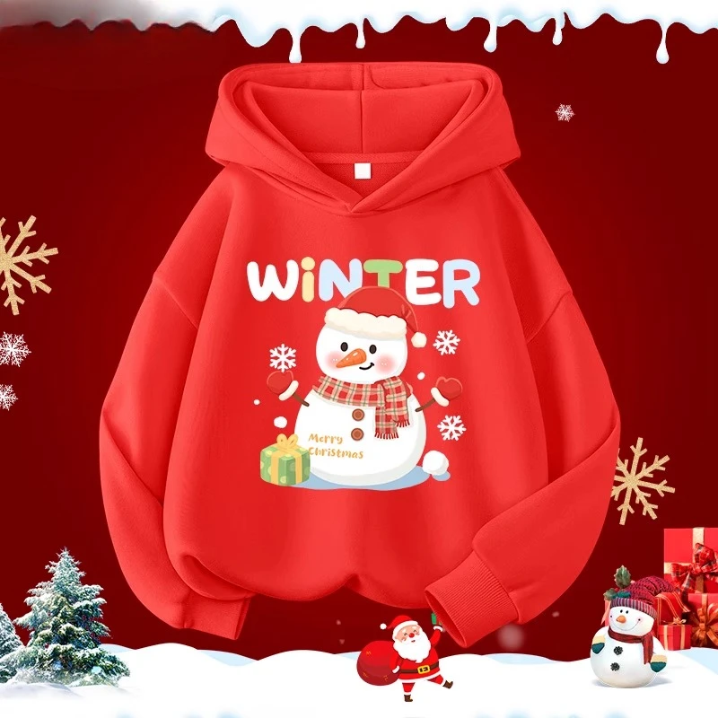 طباعة حيوان الرنة لعيد الميلاد الأكثر مبيعًا للخريف والشتاء للاستخدام اليومي في الهواء الطلق سترة رياضية ناعمة فضفاضة ودافئة