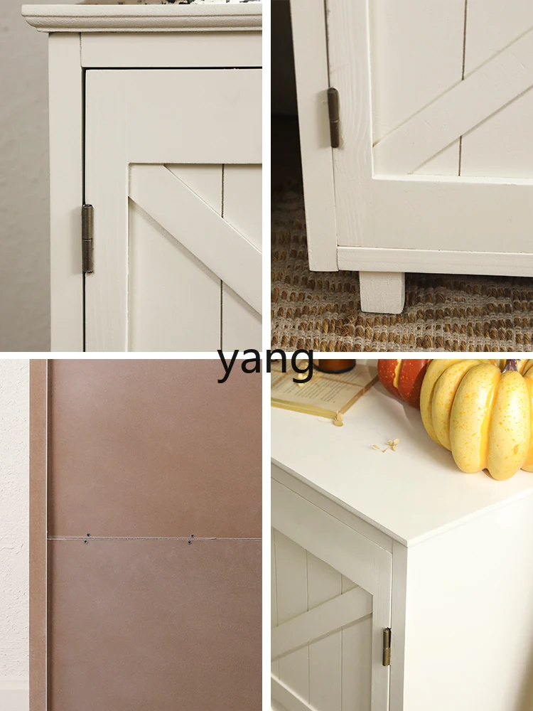 YHM storage cabinet living room balcony living room double open storage