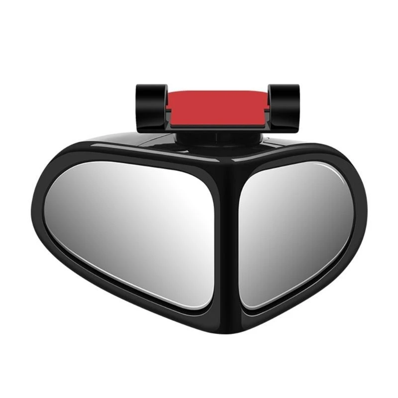 Y4UA Safe Drive Auxiliary Blind Spots Reflectors Glass 360 Degree Flexible Rotation High Definition Wide Lens for Car