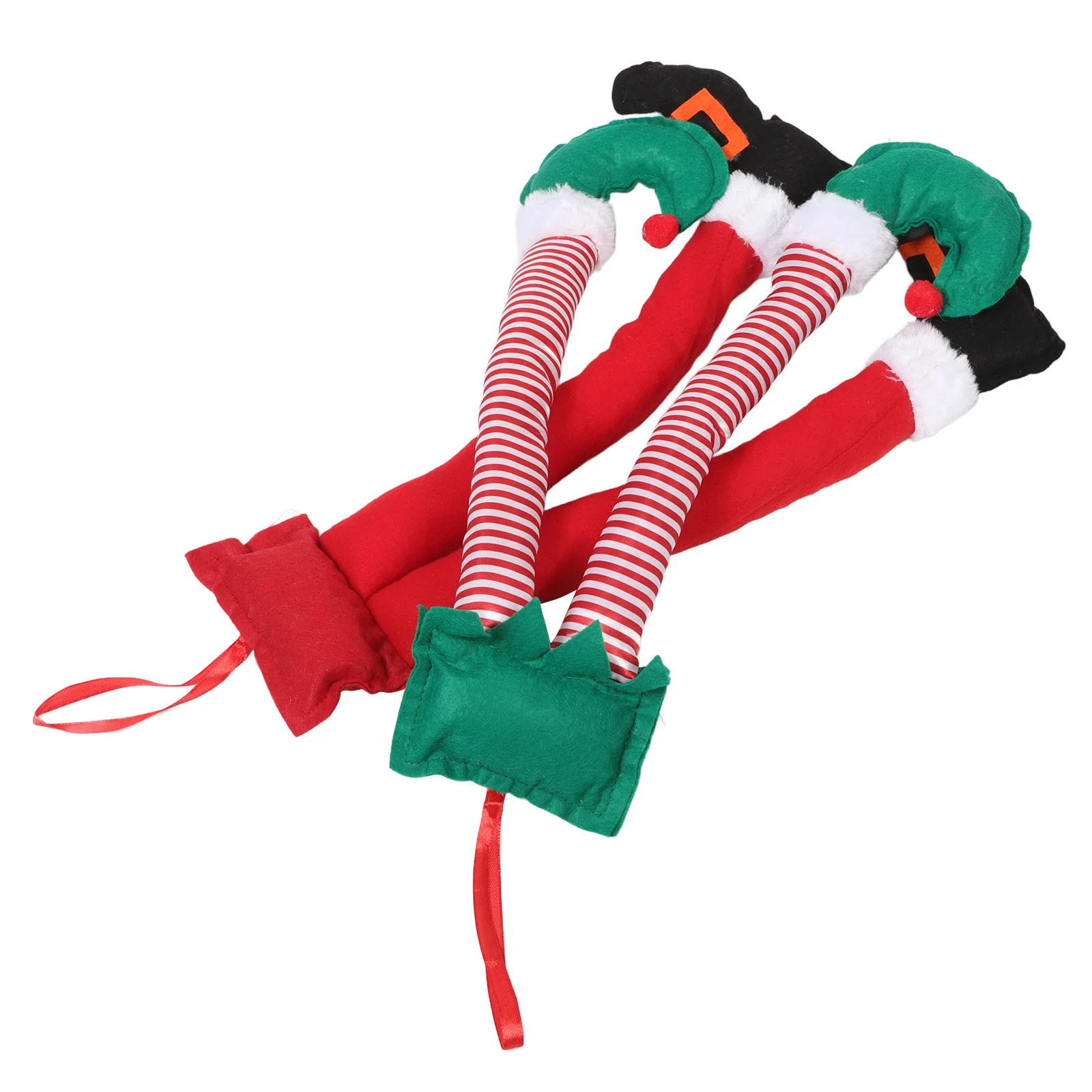 

2Pcs Christmas Legs Decorations Unique Elf Hanging Ornament for Tree Door Car Holiday Party Decor Christmas Legs
