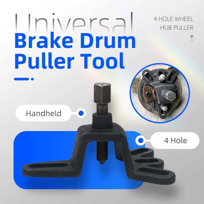 

Универсальный инструмент для съемника тормозных барабанов | Ручной инструмент для ремонта съемника ступицы колеса с 4 отверстиями для аксессуаров для мотоциклов и трехколесных велосипедов