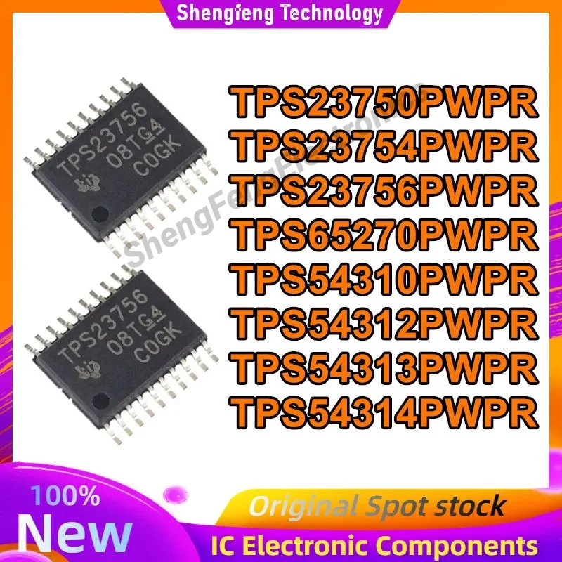 

10 шт. TPS23750PWPR TPS23754PWPR TPS23756PWPR TPS65270PWPR TPS54310PWPR TPS54312PWPR TPS54313PWPR TPS54314PWPR HTSSOP-20 Новый