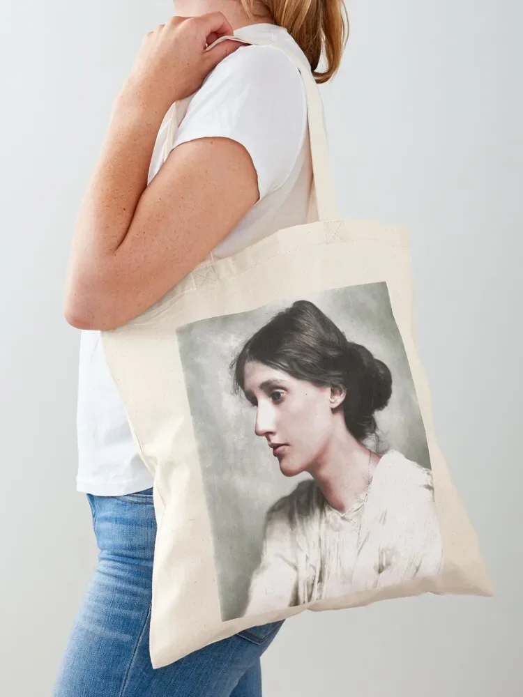 

Virginia Woolf Tote Bag Shopper Lady bags Canvas bag large size bags