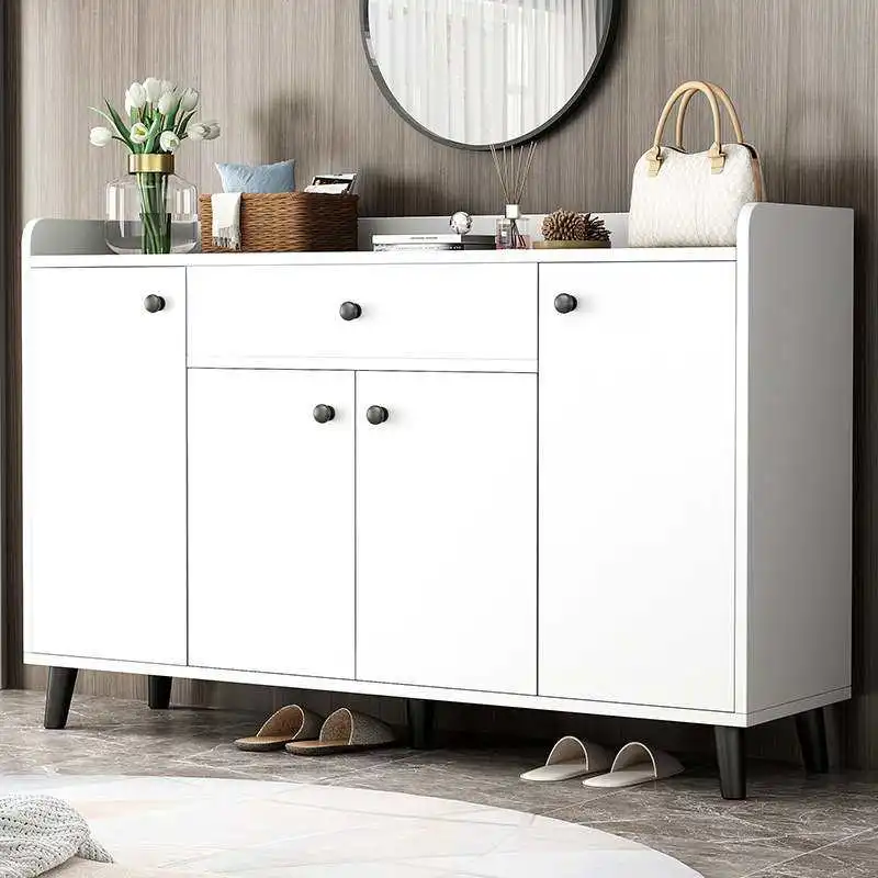 

Modern Wooden Shoe Cabinet White Vertical Organizer Luxury Shoe Cabinet Luxury Organizer Meuble Chaussure Furniture Home