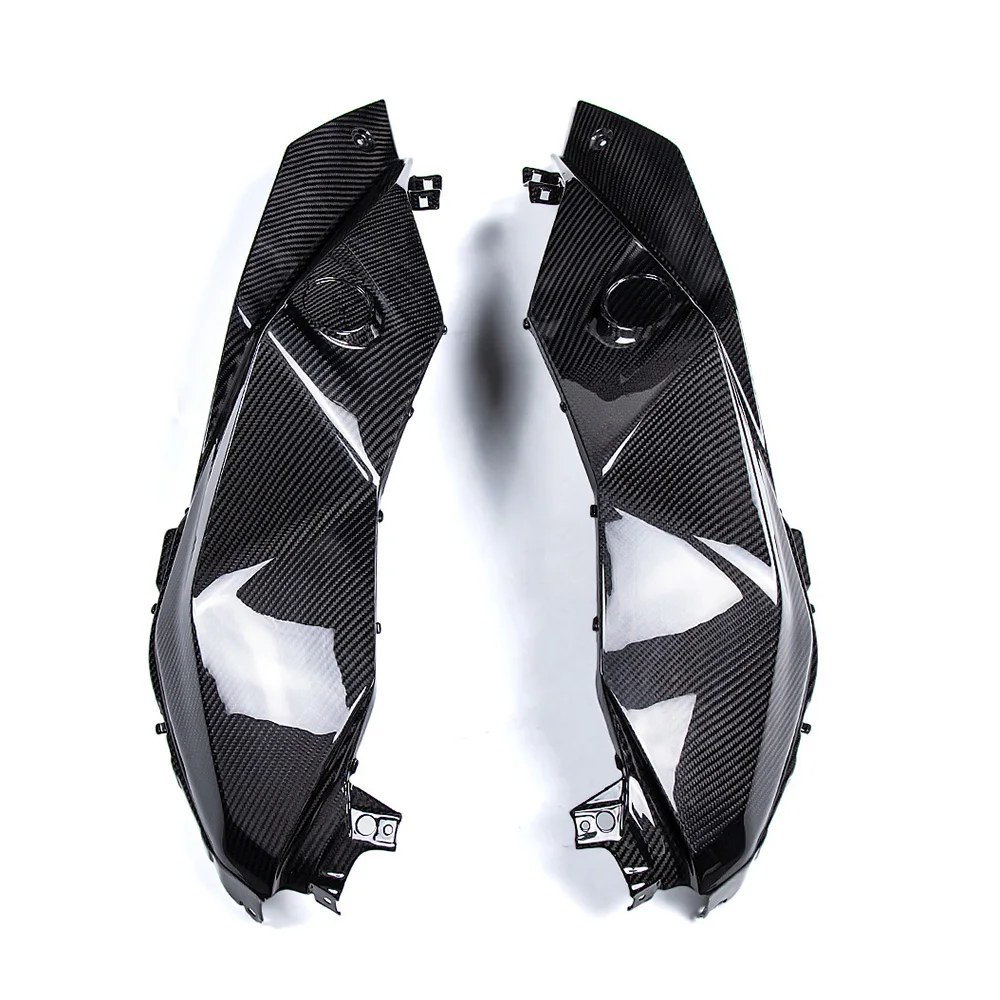 For BMW F900XR F 900 XR 2021 2022 2023 2024 2025 Real Carbon Fiber Fuel Tank Side Panels Fairing Motorcycle Accessories Moto
