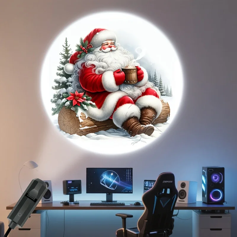 LED USB-projectorlicht 1/3PCS projectiepatronen - Verstelbaar USB-nachtlampje voor thuis, binnenmuur, tuindecoratie, USB-voeding