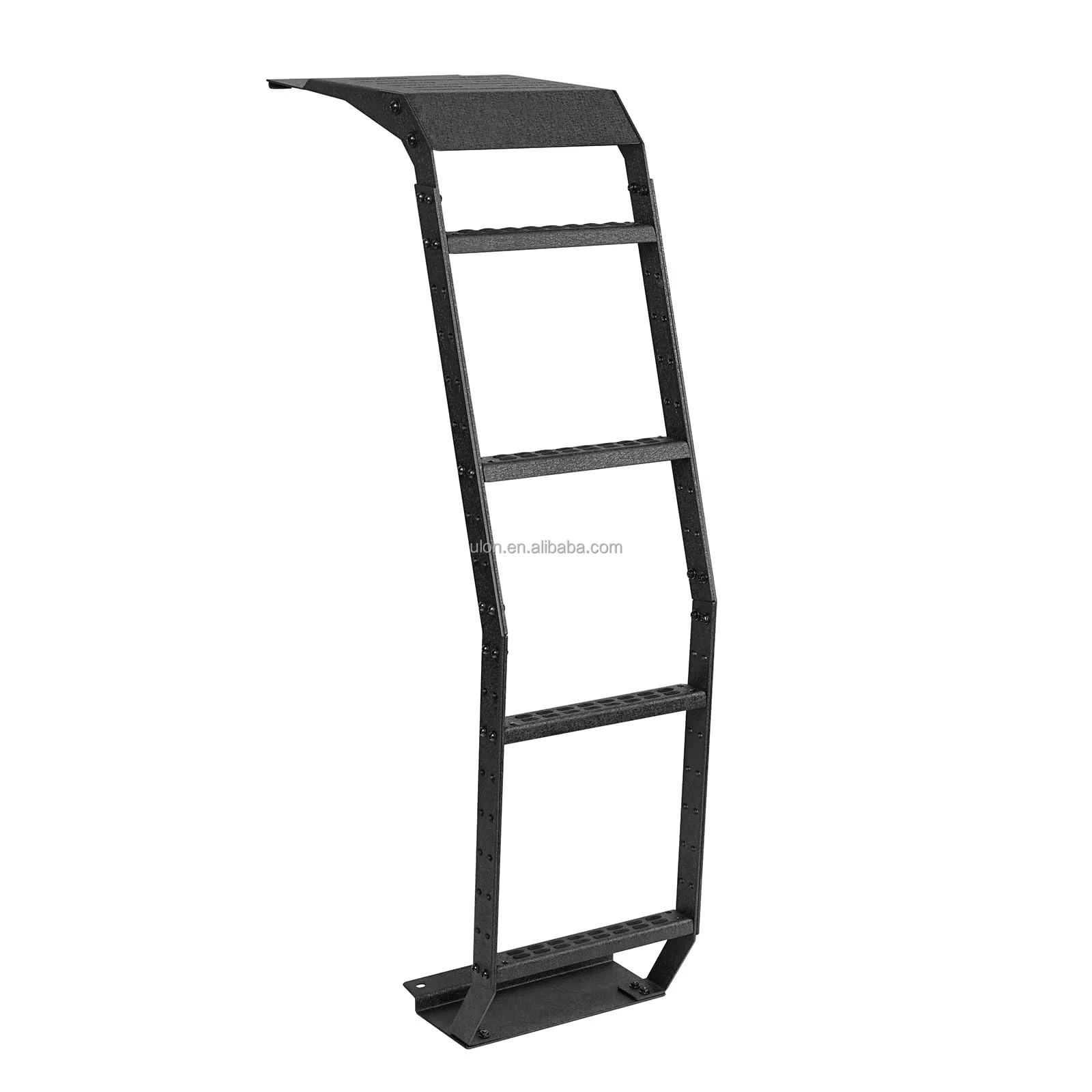 

Rear Hatch Ladder Trunk Tailgate Roof Access Pedal For 2010-2024 Toyota 4Runner 5th Gen - Ladder Load 260 Lbs, W/Anti-Slip Pads