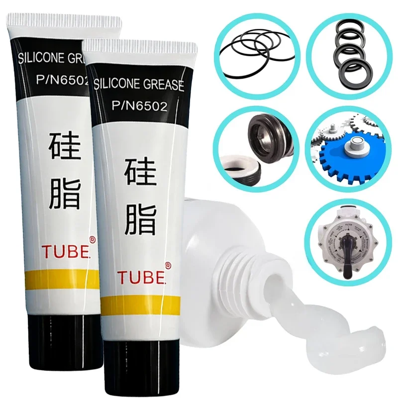 50 جرام سيليكون الشحوم زيوت التشحيم المنزل مقاوم للماء الأجهزة عالية الجودة سيليكون الدهون O خواتم تزييت ماكينة القهوة زيوت التشحيم #6