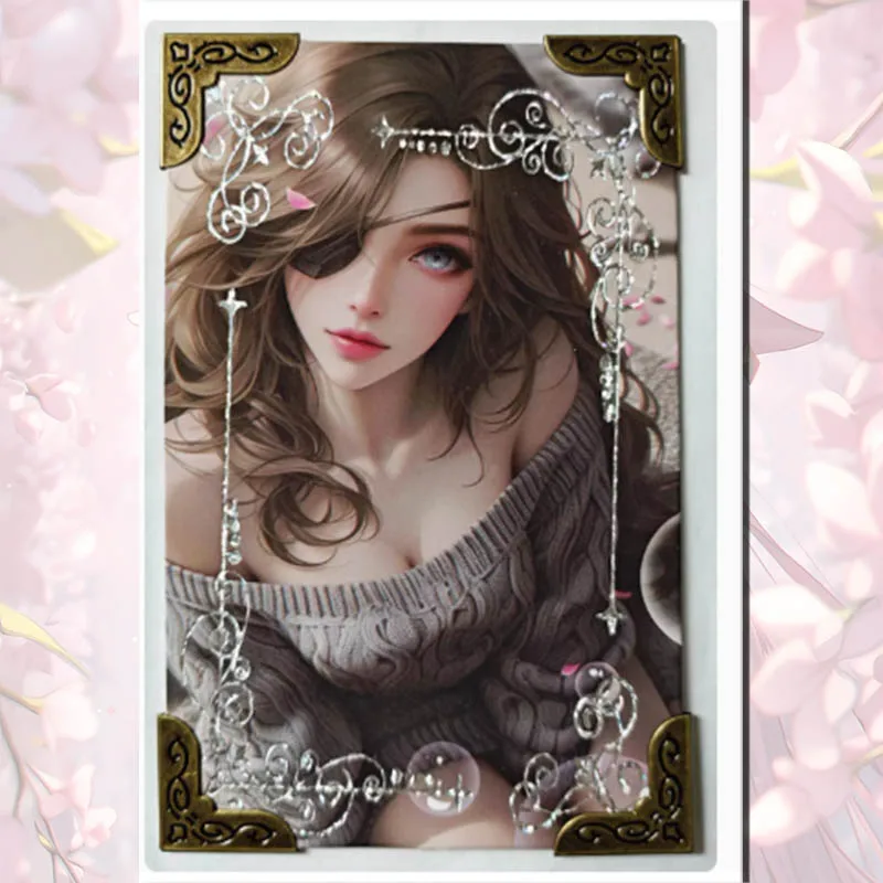 Anime Goddess Story Rose Island ACG card Dream bubbles Sexy Girl Series Pattern boy Toy collection Birthday Christmas gifts