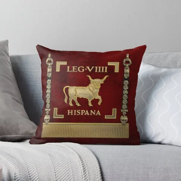 Standard Of The Spanish 9Th Legion Vex  Printing Throw Pillow Cover Throw Car Office Decor Sofa Pillows not include One Side