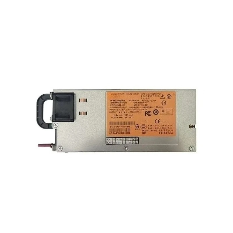 Fonte de Alimentação Chaveada 750W DPS-750RB A 506822/506821-001 506822-101 para Servidores ML380 ML350GEN6 DL180 360 380 GEN6/7