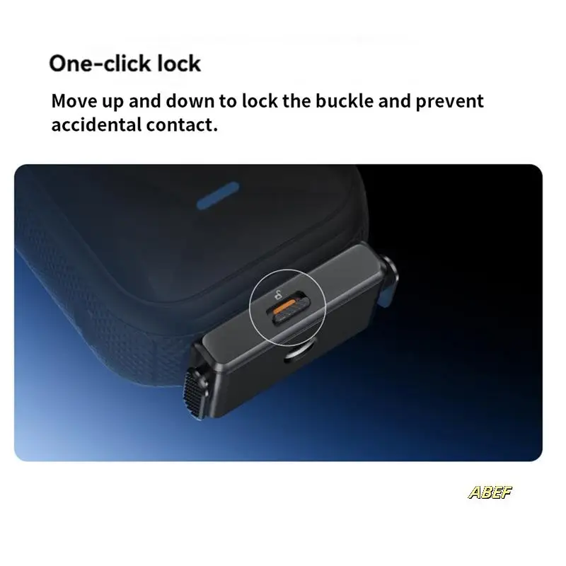 ملحقات الإفراج السريع المغناطيسي لـ Insta360 X5 سبائك الألومنيوم 1/4 بوصة واجهة ملحقات التفكيك السريع