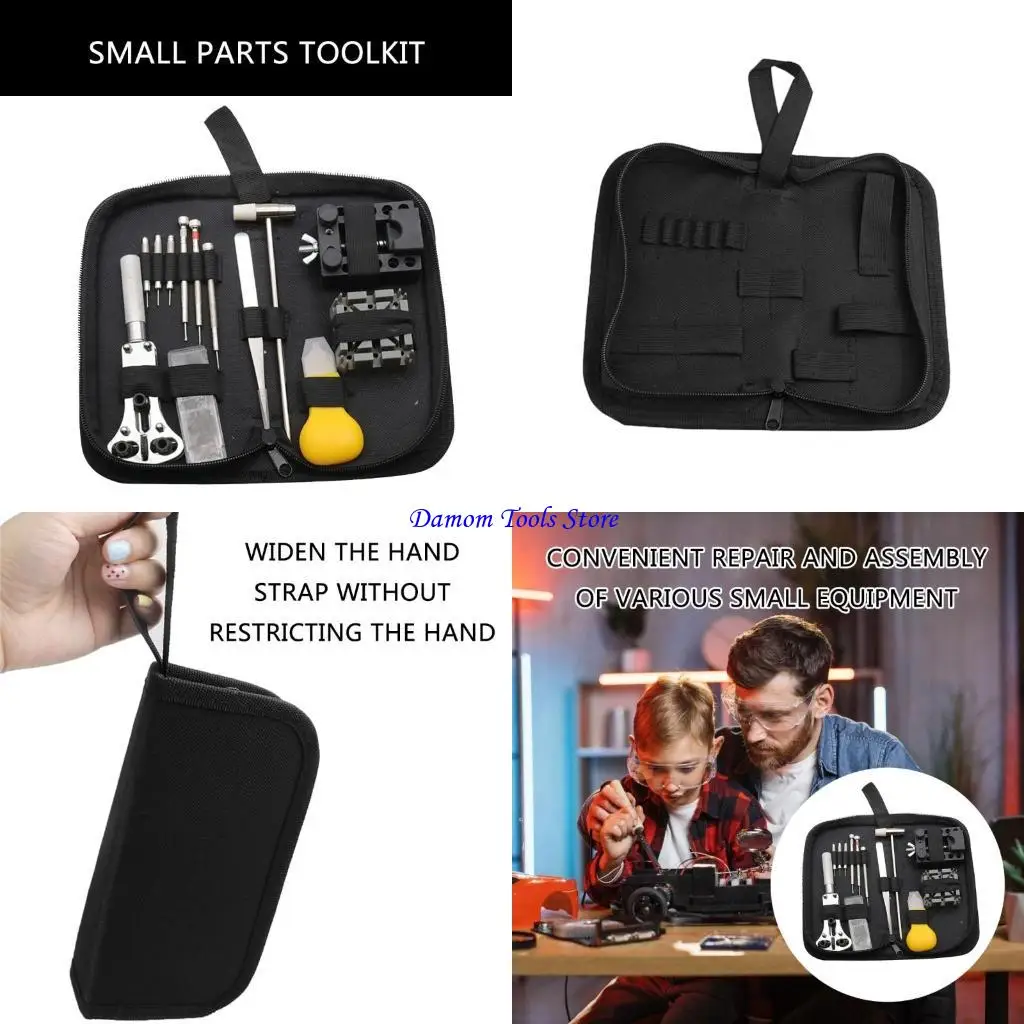 57BE Oxford Tool Bag Portable Waterproof Zippers Storage Bag Multifunction Hardware