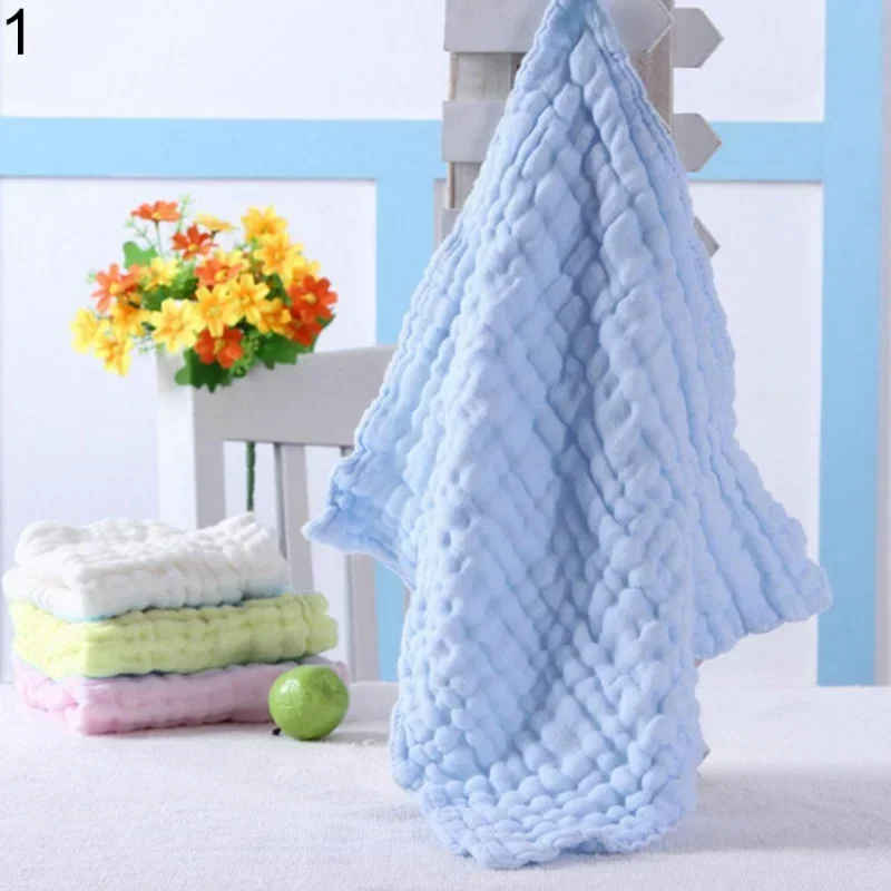 Soft Cotton Baby Infant Newborn Bathing Towel Washcloth Feeding Wipe Cloth for Bain Et Douche Toalhas De Banho Cosas De Bebe