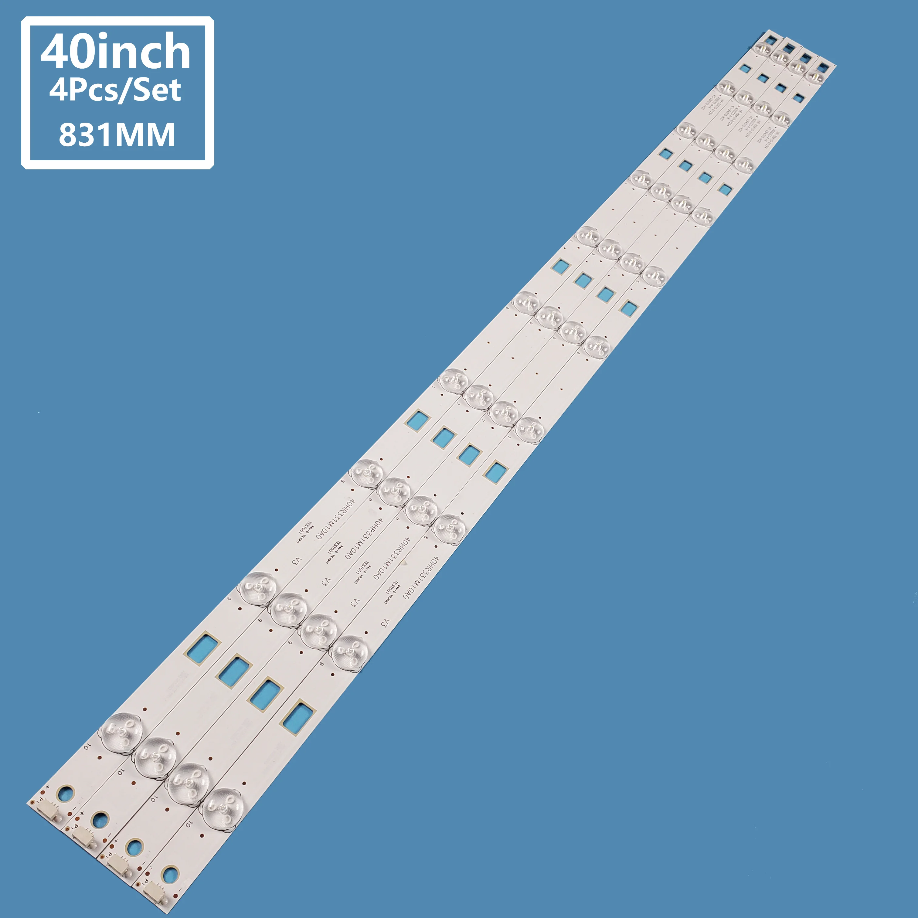 4pcs 831mm LED Backlight Strip 10 lamp For TCL 40