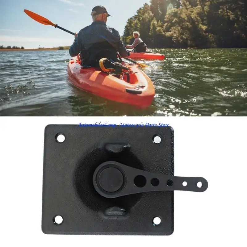

H7BD Sturdy ABS Plastic Steering Control Group For Canoes And Small Boats