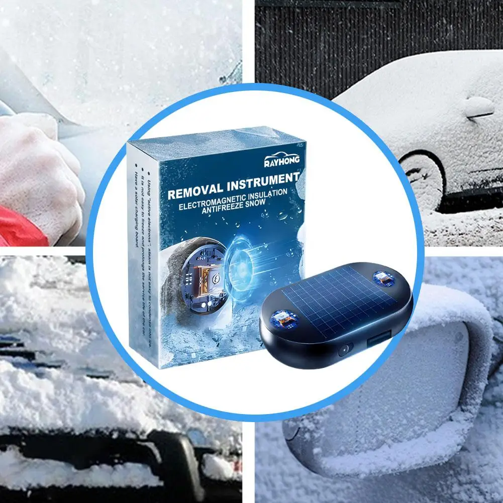 الشتاء سيارة التجمد أداة إزالة الثلوج زجاج سيارة مرآة الرؤية الخلفية إزالة الجليد سريع الثلوج تذوب التجمد أداة لجميع السيارات