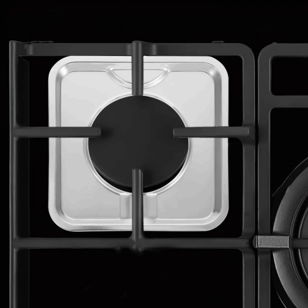 Stainless Steel Square Gas Stove Drip Oil Pan Stain-resistant Scratch Resistant Gas Burner Drip Oil Pan Rust-proof