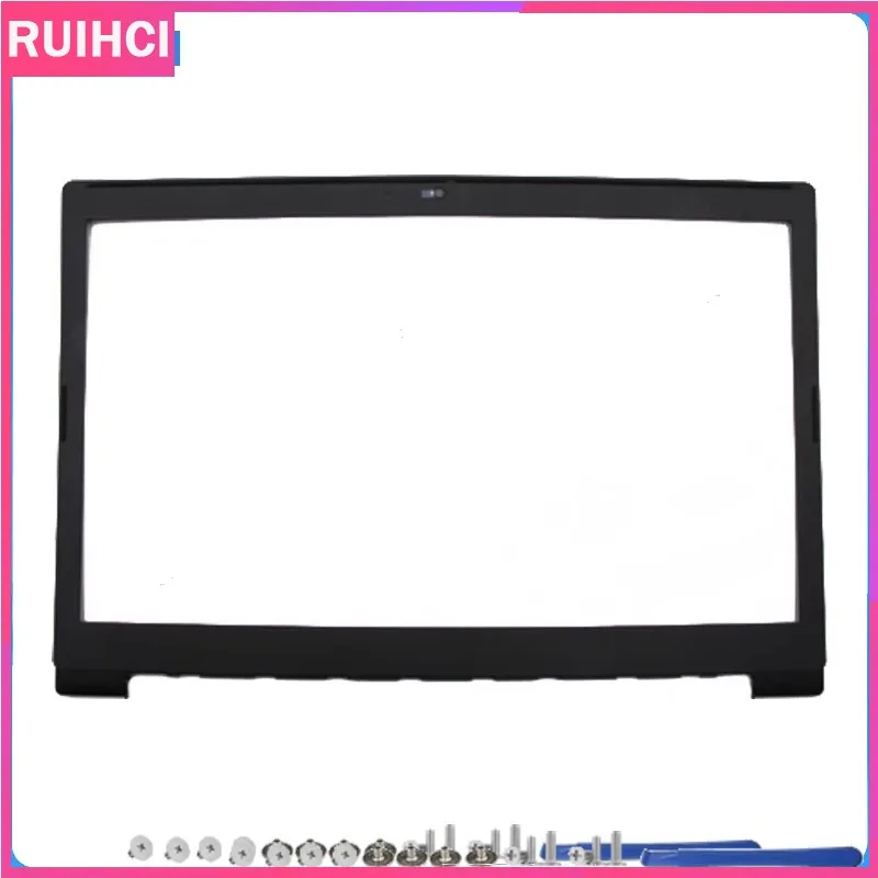 Para Ideapad L340-17 L340-17IWL L340-17API nueva cubierta inferior portátil LCD contraportada bisel frontal reposamanos superior gris negro