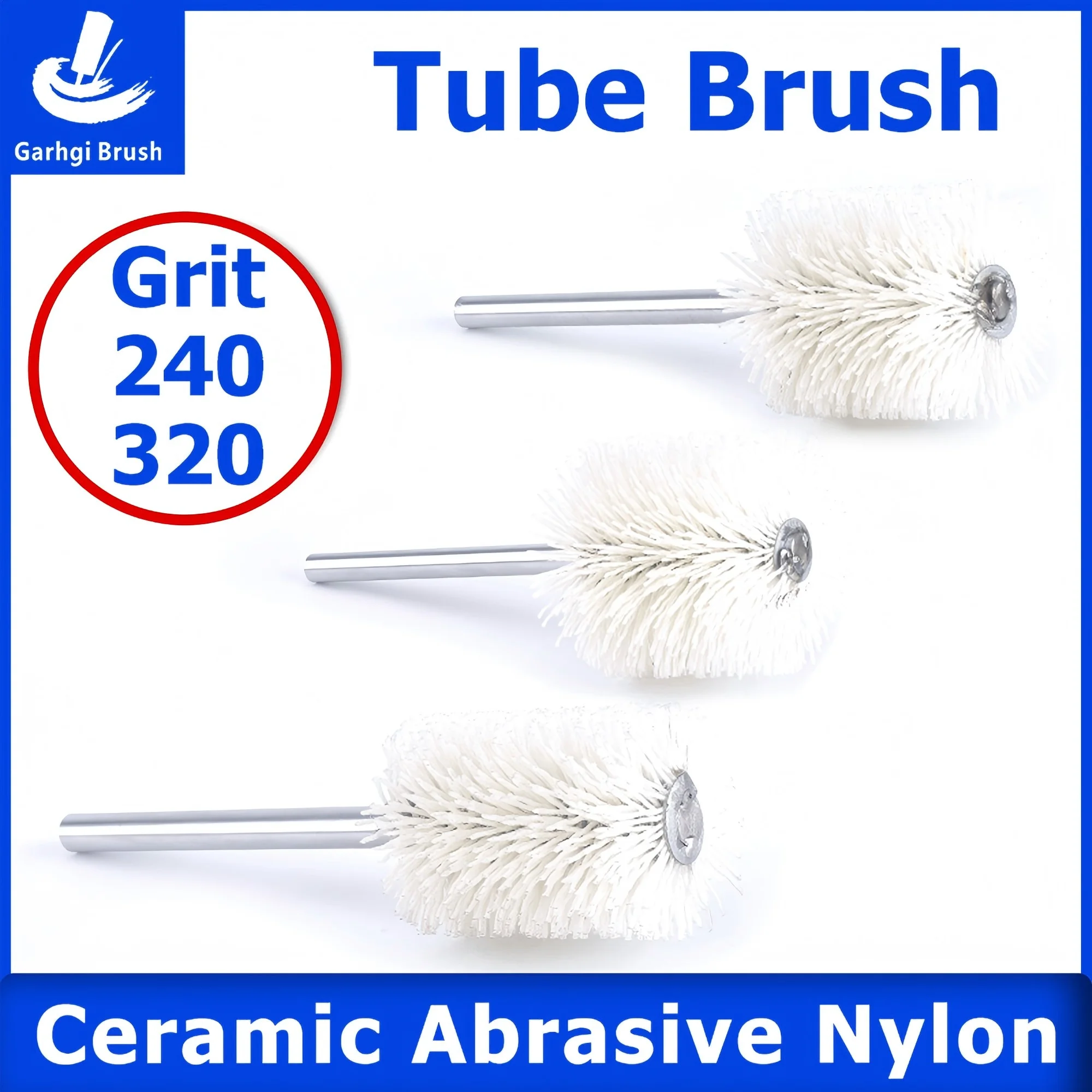 

Керамические абразивные нейлоновые обмотки проволочных трубок, щетки из металла, алюминия, бронзы, отделка поверхности, удаление заусенцев, чистка, электроинструмент