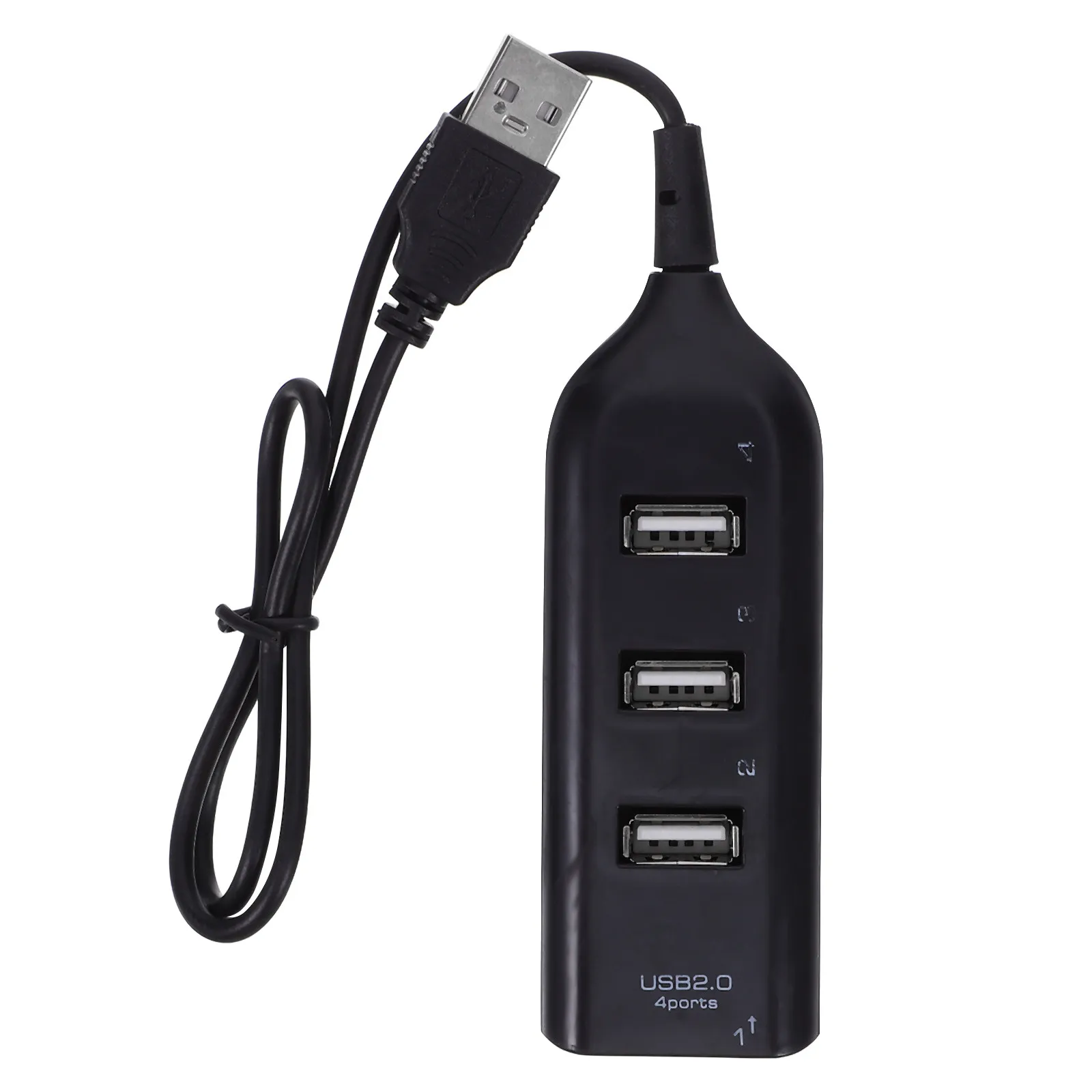 4 Ports USB 2.0 Hub Portable Data Transfer Expansion Splitter for Computer Laptop Tablet Rapid USB Hub Adapter