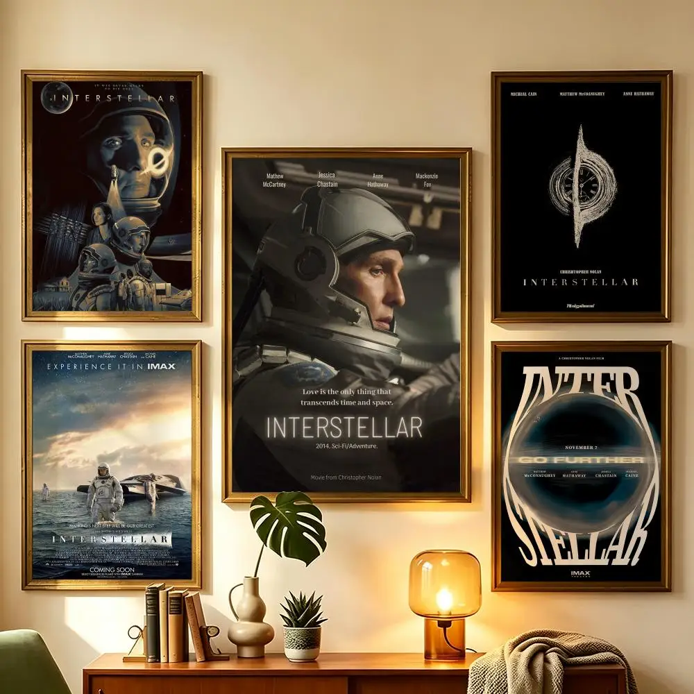 movie Interstellar Poster HD Poster Sophisticated Modern Aesthetic Wall Art For Living Room Bedroom Office Cafe Decor
