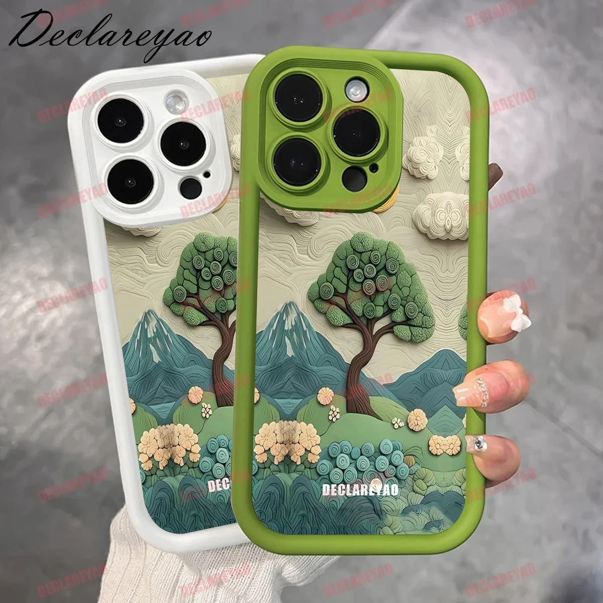 DECLAREYAO Soft Light Slim Matte TPU Covers For OPPO A98 A95 A16K A73 A91 A3S A72 A58 A17 A98 A57S A7X A92 Case Cover Shockproof