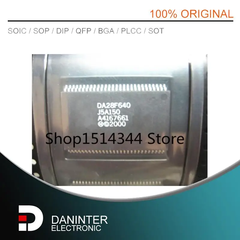 new  5PCS/LOT  DA28F640J5A150 DA28F640  J5A150 DA28F640J5A  tssop56