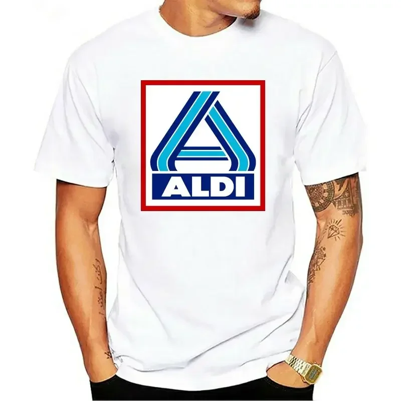 Mode Kleidung Aldi Print Damen T-Shirt Top übergroße T-Shirt Männer Kleidung 100% Baumwolle hochwertige klassische Top T-Shirts Cartoon