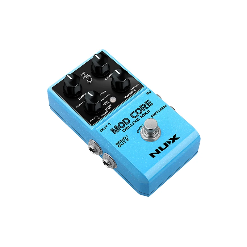 NUX Mod Core Deluxe MKII Modulation Guitar Effect Pedal