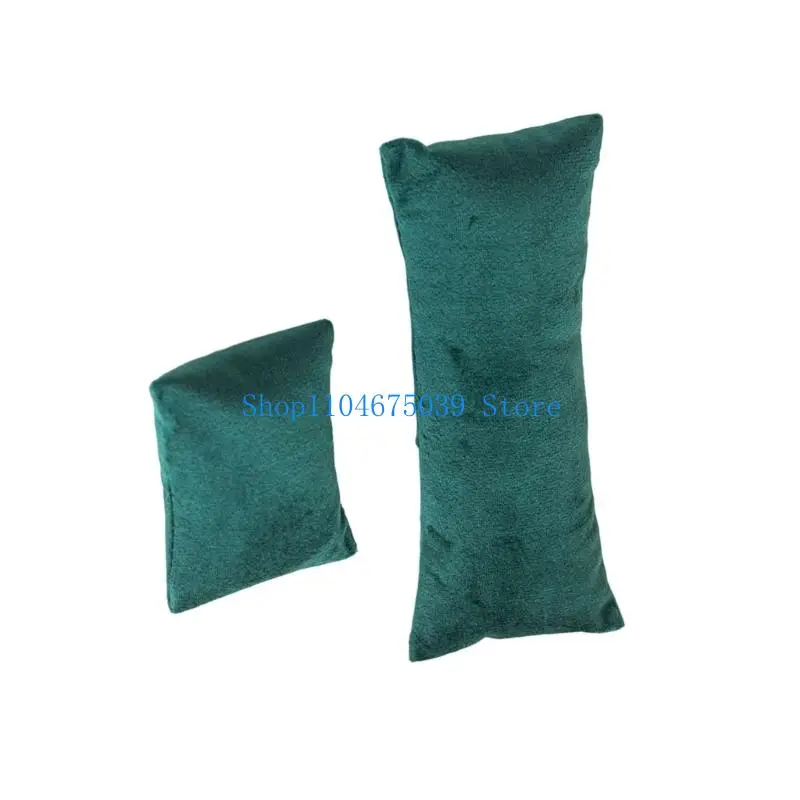 

5asd Flannel Watch Bracelet Pillows Compact Jewelry Storage Organizers Flannel Bracelet Holder For Display Cases