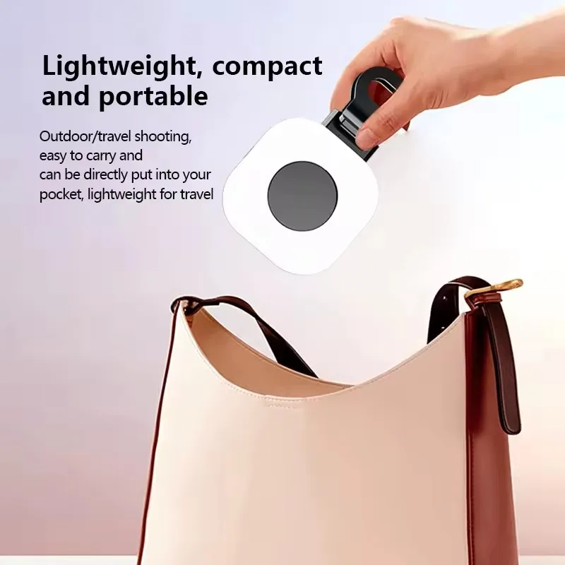 Mini LED Smartphone Selfie Invullicht 3 modi Verstelbare helderheid Portbal Pocket Make-up Invullicht voor TikTok Live