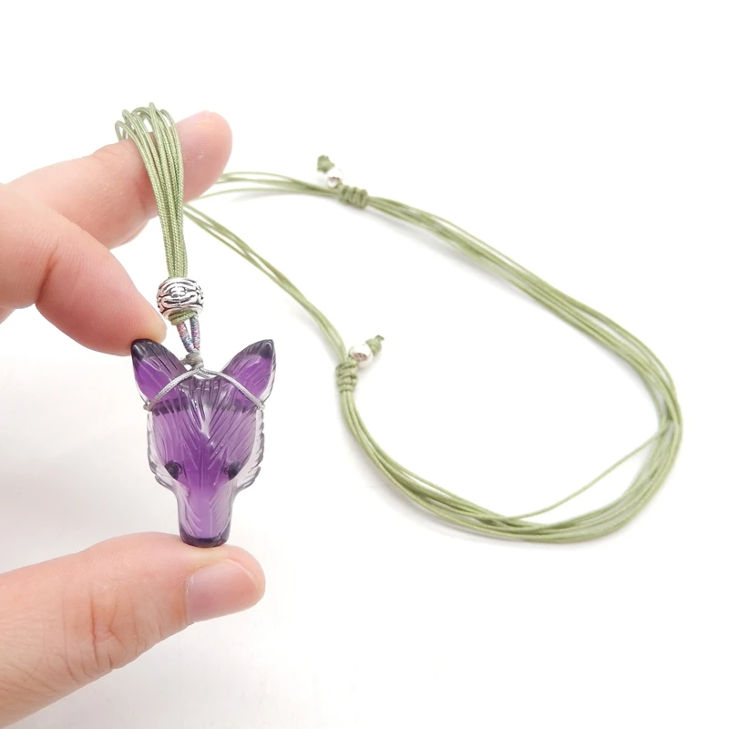B&F Handmade Amethyst Pendants, Genuine Natural stones beads, Unique Stones for jewelry & DIY Earring Beads