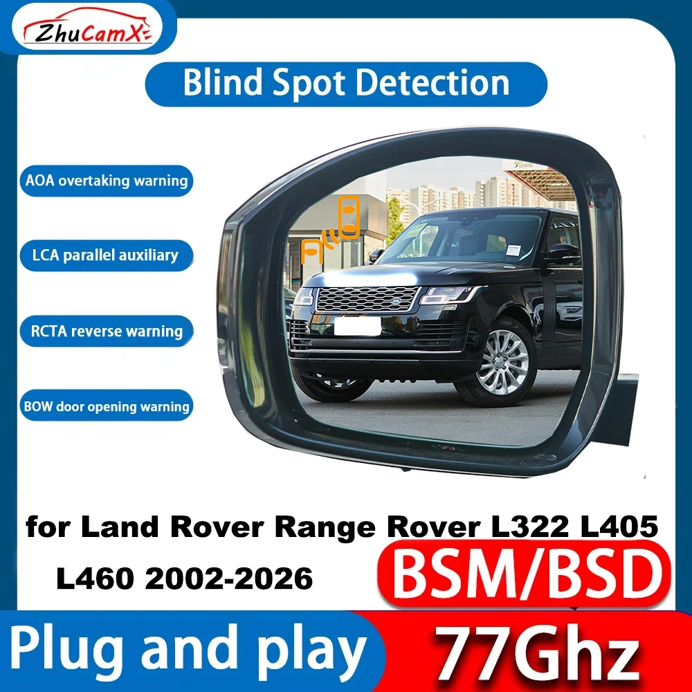 

for Land Rover Range Rover L322 L405 L460 2002-2026 BSD Blind Spot Assist Monitoring Detection BSM BSA BSD System 77GHz Radar