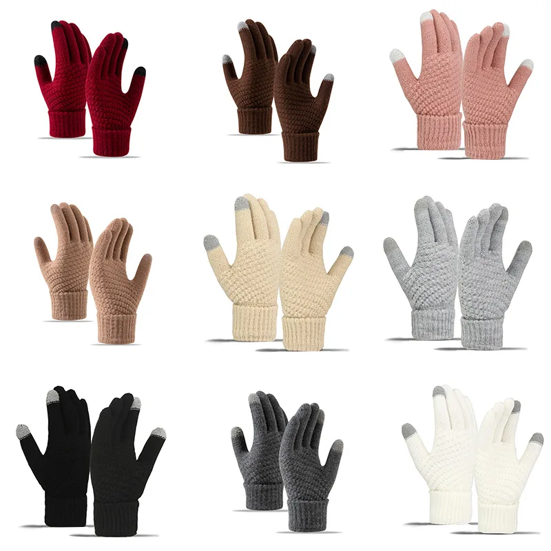 

Winter New Outdoor Skiing Gloves Mobile Phone Touch Screen Operation Men's and Women's Thick Warm Sports Gloves Ski Accessories